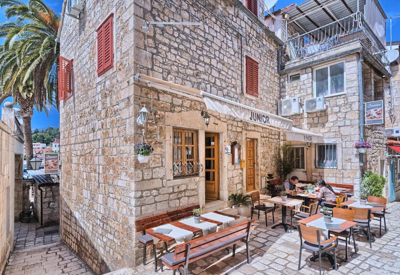 Couple'S Getaway In The Center Of Hvar W/Sea View Hvar Town Esterno foto